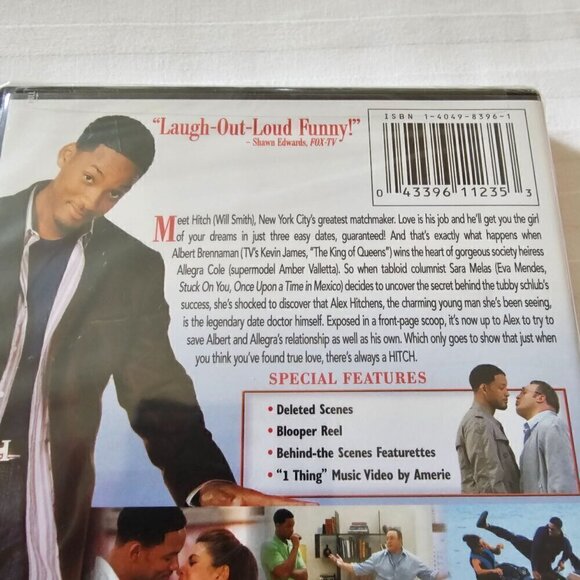New Will Smith's "Hitch" Widescreen DVD - Picture 3 of 9